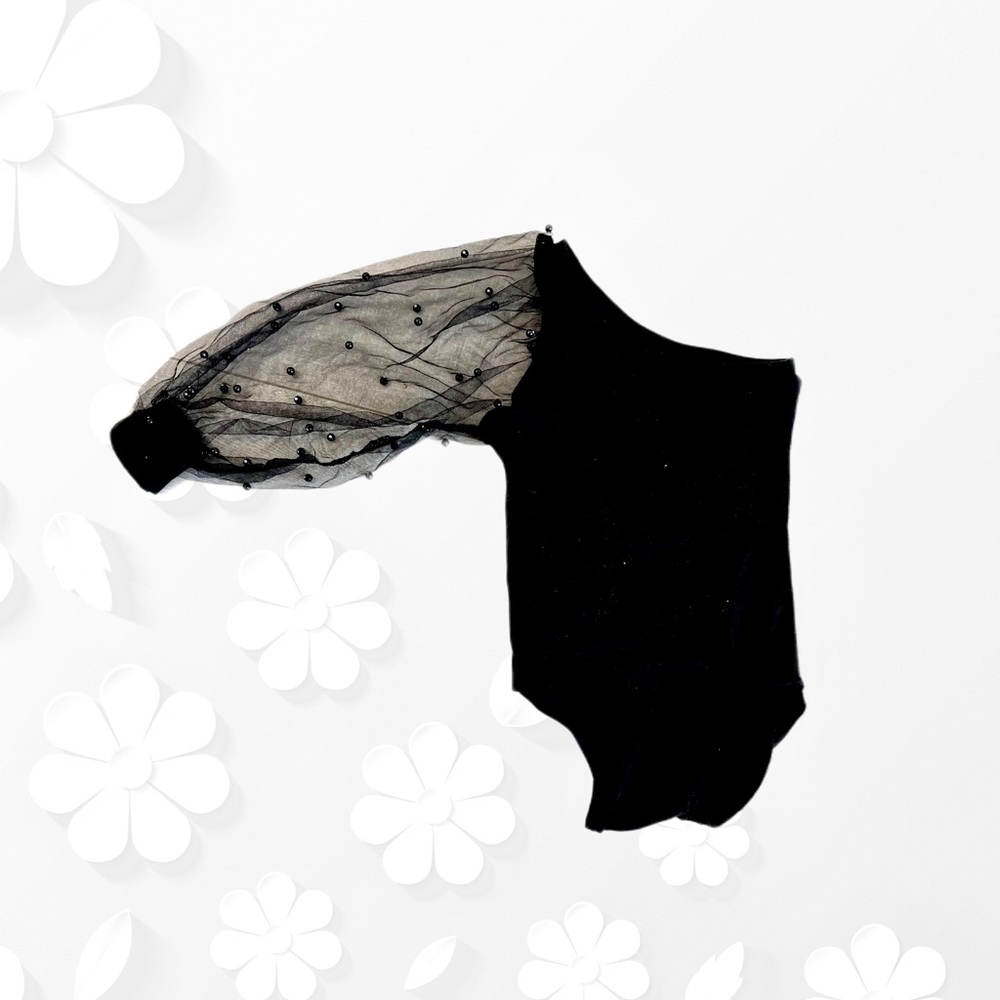 Kid leotard one shoulder 2T